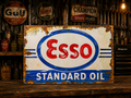 Hand Painted Vintage Esso Standard Oil Sign
