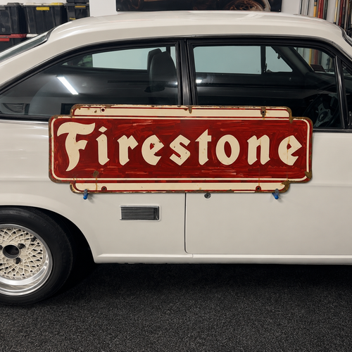 Firestone Vintage Sign – 1030 × 340mm