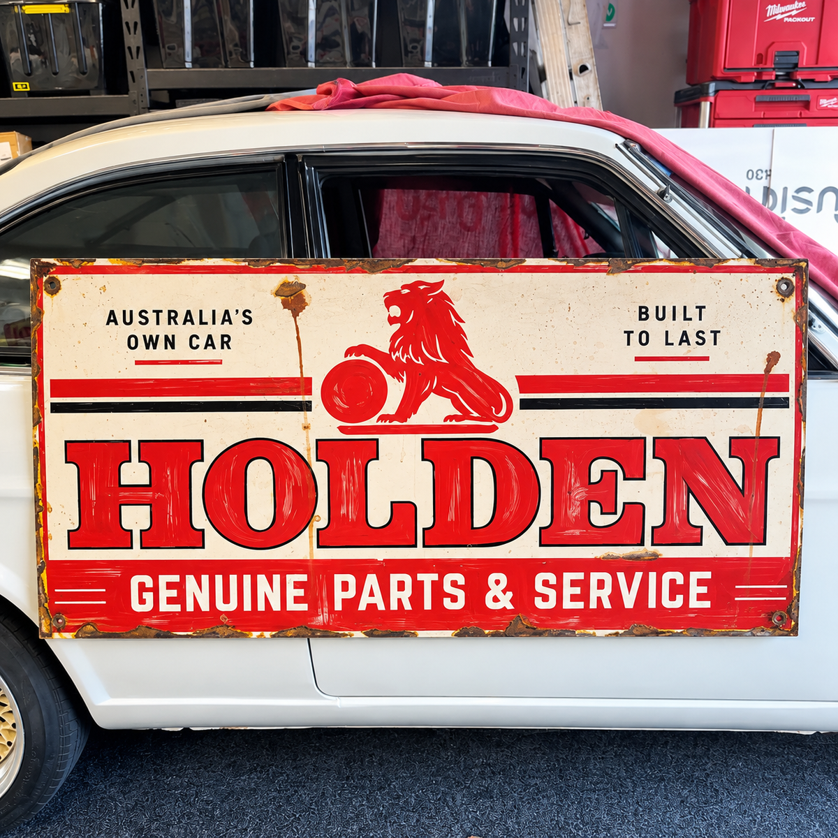 Holden Genuine Parts & Service – 1200 × 600mm