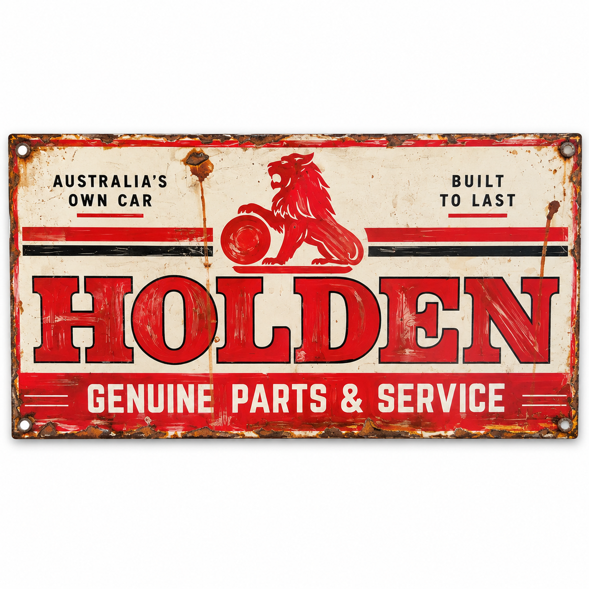 Holden Genuine Parts & Service – 1200 × 600mm