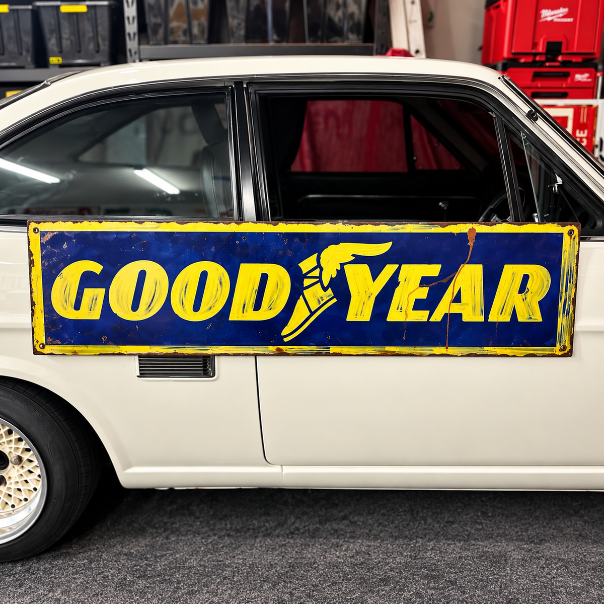 Goodyear Vintage Style Sign – 1200 × 300mm