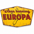 EUROPA – Vintage Style NZ Oil Sign