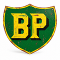 Vintage BP Shield Sign